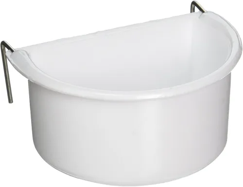 Prevue Pet Products - Juego de 2 tazas colgantes universales de plástico, juego de cuencos para pájaros pequeños, comederos de alimentos o agua,