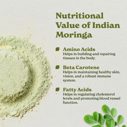 Miniatura 5 de Better Alt Polvo de moringa orgánico, certificado por USDA, polvo de hoja de moringa, perfecto para batidos, té, bebidas y recetas, superalimento