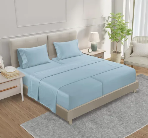 Miniatura 61 de Sábanas Twin XL 100% Algodón Para Cama Twin, Juego de Sábana Bajera Totalmente Elástica y Fundas de Almohada 800TC, Sábanas de Bolsillo Profundo 06