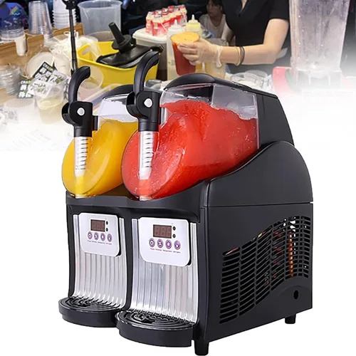 Máquina comercial de granizado de hielo de 5 l, Máquina para hacer granizados de hielo de 300 W, Máquina portátil para hacer granizados, para fiesta