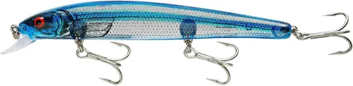 Miniatura 34 de Bomber Señuelos Long A Slender Minnow Jerbait Señuelo de Pesca a rayas (Baby Striper)