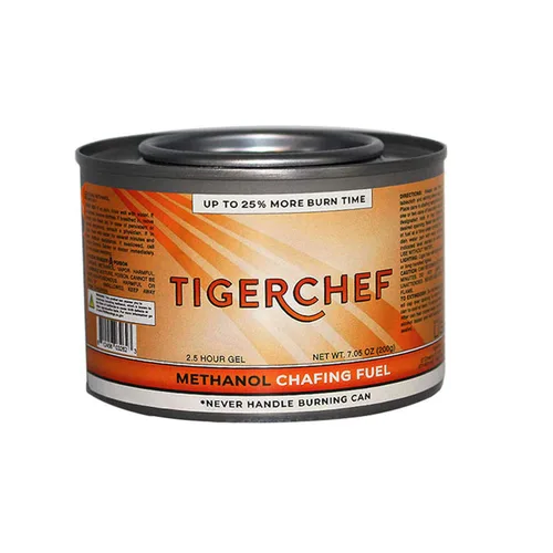 Miniatura 2 de TigerChef, latas de combustible en gel por rozamiento, metanol, Plateado, 2