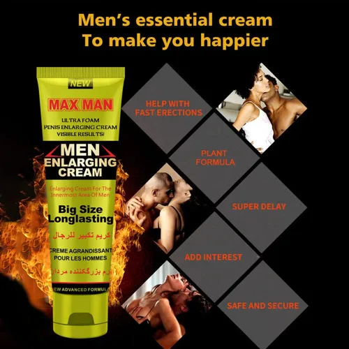 Miniatura 4 de Crema para agrandar el pene, crema de masaje sexual para hombres, aceite para mejorar el crecimiento del pene para una mayor y más gruesa erótica