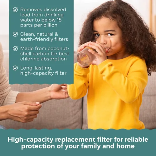 Miniatura 5 de Applied Membranes Inc. Reemplazo de cartucho de filtro de agua de 3 etapas para toda la casa, incluye cartuchos de filtro de sedimentos, carbono