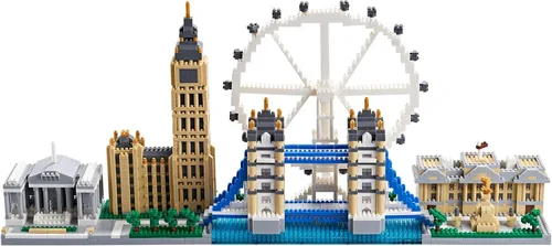 Miniatura 7 de Kadablk Serie de arquitectura para adultos y adolescentes, juego de construcción de Taj Mahal, kit de construcción de modelos 3950 PCS, juego