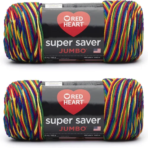 Miniatura 76 de Red Heart Super Saver Jumbo Ovillo de lana, Amatista