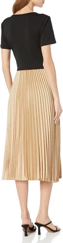Miniatura 2 de Karl Lagerfeld Paris Vestido plisado recortado para mujer