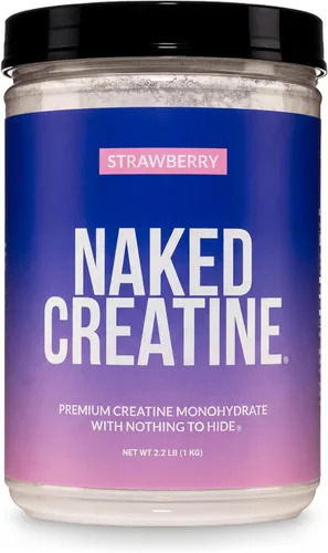 Miniatura 7 de NAKED Sobres de Creatina Monohidrato de Limón Lima Micronizada Pura, Vegano, Sin OGM, Sin Gluten, Sin Soja. Ayuda a las Ganancias de Fuerza, Sin