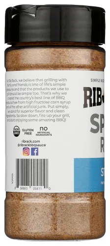 Miniatura 3 de Rib Rack Seasoning Rub Steak-5.5 oz - Paquete de 6