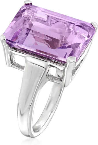 Miniatura 3 de Ross-Simons Anillo de amatista de 11 quilates en plata de ley