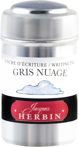 Miniatura 10 de Tinta para pluma estilográfica Herbin - Botella de 10 ml - Perle Noire