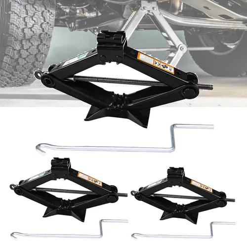Miniatura 11 de 1 paquete de gato de tijera para coche para Honda Civic/Accord/CR-V/Element/Odyssey/Pilot, 2 toneladas, 4409 libras de capacidad, gato de tijera