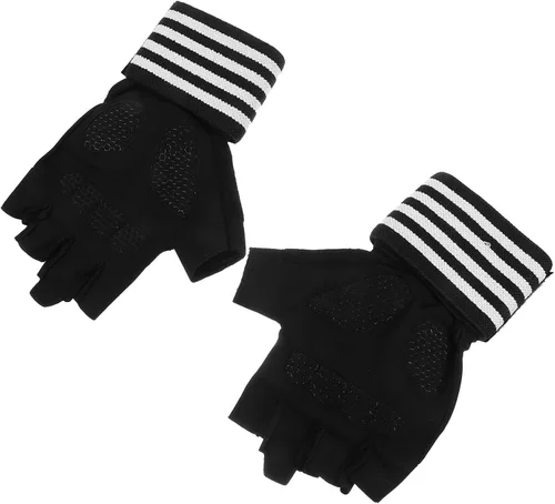 Anti-Skid Half-Finger Workout Gloves for Men and Women Breathable Fitness Gloves with Sweat Absorption for Outdoor Cycling Weightlifting and Gym