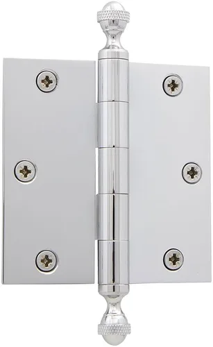 Miniatura 117 de Grandeur Hardware 824304 Bisagra residencial con punta de bellota de 3.5 pulgadas con esquinas de radio de 5/8 pulgadas en peltre antiguo