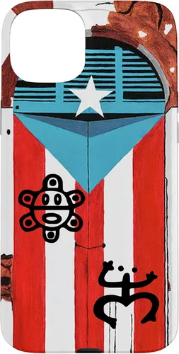 Miniatura 9 de Funda con diseño de bandera de Puerto Rico Coqui Sun Taíno, Boricua Pride Cover Case para iPhone 17