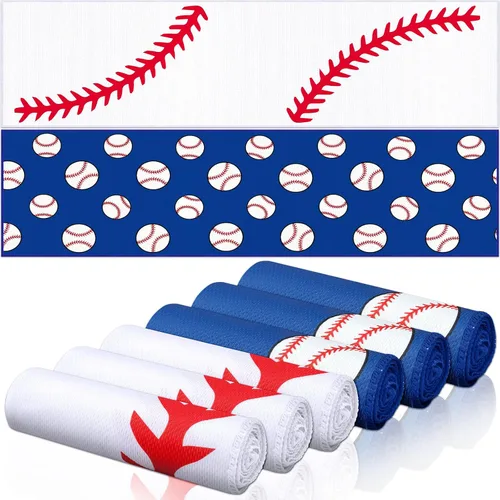 Miniatura 36 de FuWeave Paquete de 12 toallas de enfriamiento de béisbol para equipos deportivos, regalos de 40 x 12 pulgadas, toallas de enfriamiento deportivas