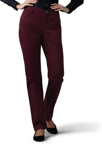 Miniatura 9 de LEE - Pantalones rectos de ajuste holgado para mujer, para todo el día Castaño (Roasted Chestnut)