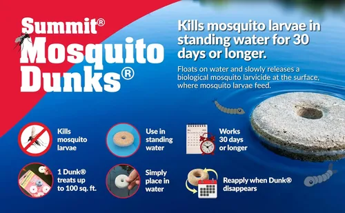 Miniatura 9 de Summit Chemical Company Tabletas para Mosquitos de Estanque - Paquete de 2