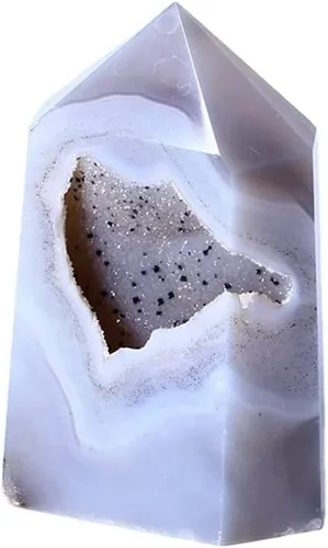 Miniatura 3 de Clúster de cristal natural Espécimen mineral ágata Geoda varita Piedra de cristal Cristal de geoda mineral (3.53-7.05 oz)