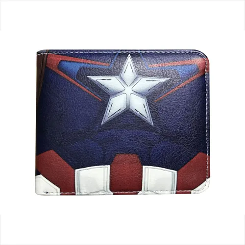 Miniatura 5 de Cartera bifold de PVC de carácter superhéroe, billetera, M, Estilo E