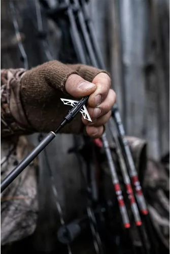 Miniatura 6 de New Archery Products NAP DK4 - Arco de caza Spitfire híbrido mecánico de 1 3/4 pulgadas de diámetro de corte, cabeza ancha compuesta, paquete de 3
