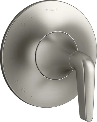 Kohler K-TS24617-4-BN - Solo moldura de válvula para duchas Vibrant Brushed Nickel