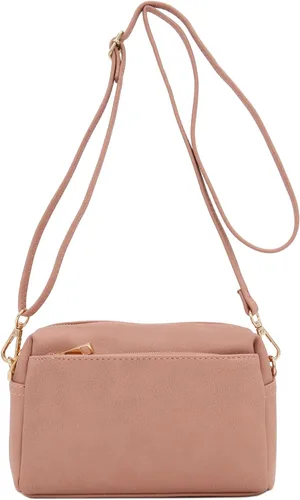 Miniatura 46 de FashionPuzzle Triple Zip Small Crossbody Bag