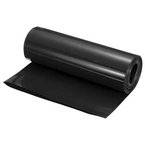 Miniatura 17 de MECCANIXITY Envoltura de Batería de PVC Termorretráctil de 127 mm de Diámetro 200 mm Plana 10 Pies (3 metros) Negra con Buena Aislación para Paquete