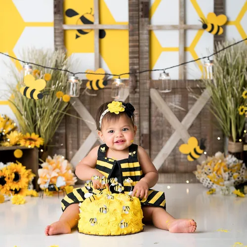 Miniatura 5 de 30 piezas de adornos para cupcakes de abejorro, pequeñas figuritas de resina, adornos para pasteles de abeja, Oh Babee, decoraciones para pasteles