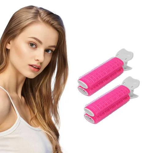 Miniatura 13 de 2 rodillos de volumen para el cabello, clip para rizador, pinzas de raíz de cabello voluminizadoras, herramienta de peinado para mujeres y niñas Azul