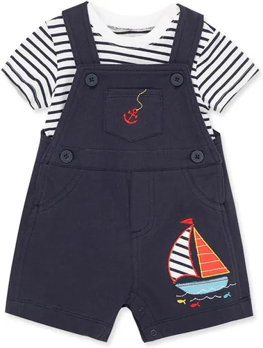 Miniatura 3 de Little Me Conjunto de camiseta y pantalón corto de 2 piezas para bebés