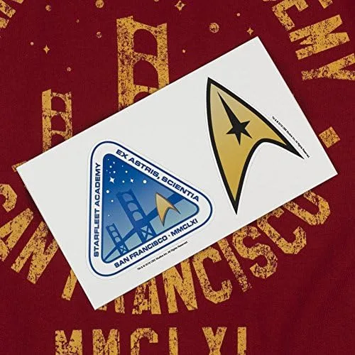 Miniatura 6 de Popfunk Star Trek Starfleet Academy Unisex Adult T Shirt