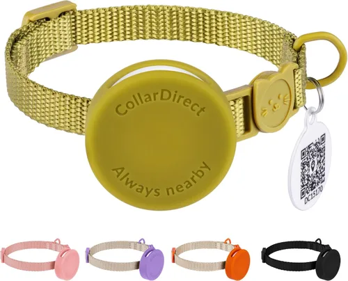 Miniatura 6 de CollarDirect Juego de 2 collares para gatos con campana extraíble, diseño tribal azteca de seguridad ajustable para mascotas