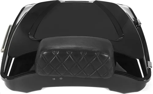 Miniatura 7 de HECASA Maleta de equipaje Razor con respaldo Argyle compatible con modelos Harley Davidson 1997-2023 Touring Street Glide Road Glide Road King