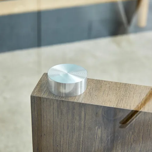 Miniatura 9 de Mesas de centro de cristal para sala de estar, mesa central rectangular moderna de 47.2 pulgadas, mesa de cóctel minimalista con parte superior