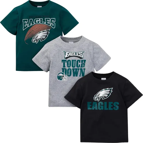 Miniatura 25 de Gerber Unisex Baby NFL 3 Pack Short Sleeve Team Fan Tee Shirt