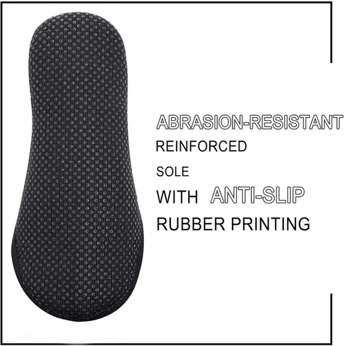 Miniatura 4 de Calcetines de agua de neopreno, calcetines de playa tipo botines de 0.118 pulgadas, con costuras invisibles antideslizantes para traje de neopreno