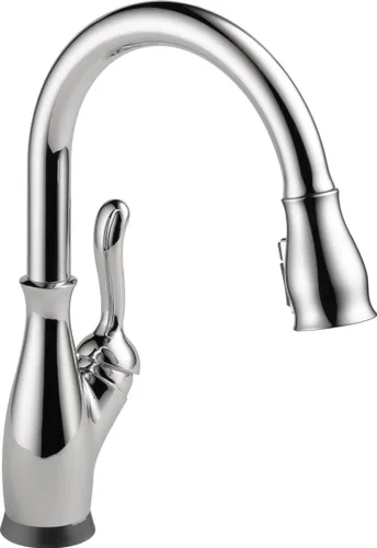 Miniatura 13 de DELTA FAUCET Leland - Grifo para cocina de níquel cepillado con función táctil, monocontrol con rociador extensible, tecnología Touch2O y cabezal