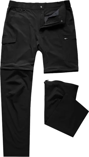 Miniatura 47 de Pantalones de senderismo para hombre, convertibles, con cremallera, ligeros, impermeables, de secado rápido, pesca al aire libre, viajes, safari