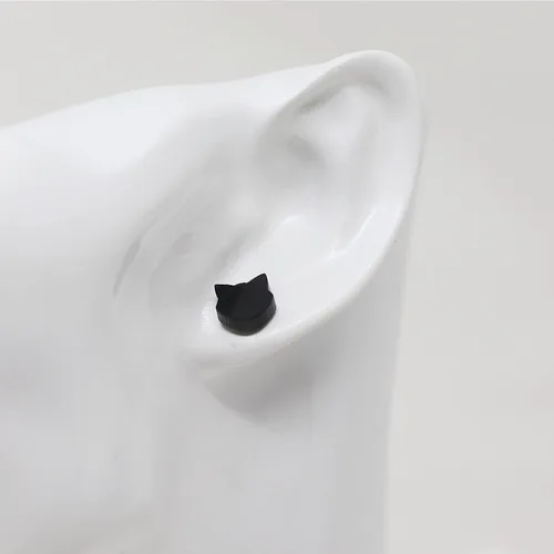 Miniatura 13 de Pendientes acrílicos cortados con láser sin metal en postes de plástico