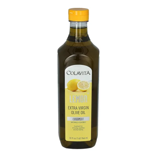 Miniatura 3 de Colavita Aceite de oliva virgen extra de limón, AOVE prensado en frío mezclado con sabor natural a limón, perfecto para adobos, aderezos, inmersión