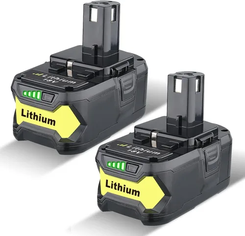 2 paquetes actualizados 7.0Ah P108 18V repuesto para batería Ryobi 18V P102 P103 P104 P105 P107 P109 P122 PBP005 PBP004 PBP003 Herramientas