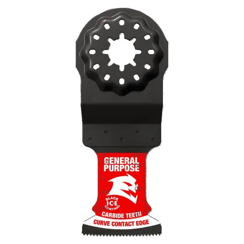 Miniatura 13 de Diablo Amped Steel Demon Starlock - Hoja oscilante de dientes de carburo para metal, ancho de corte de 1-1/4 pulgadas, profundidad de corte de 1-1/2