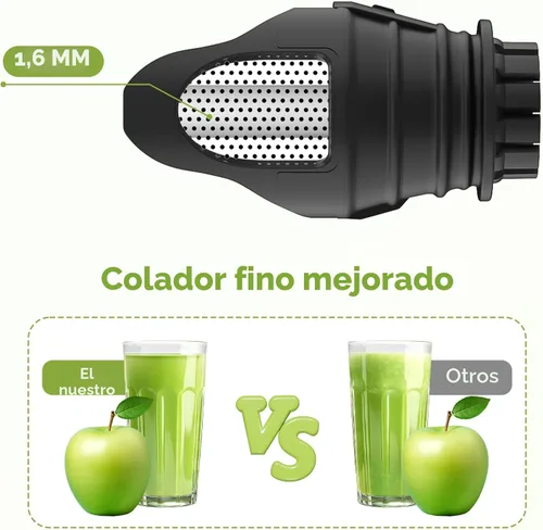 Miniatura 4 de Accesorio de exprimidor masticador para batidora de pie KitchenAid, exprimidor de prensado en frío para accesorios de batidora KitchenAid con tolva