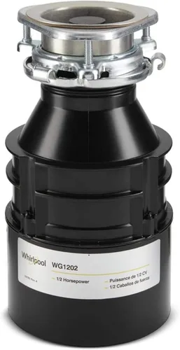 Whirlpool WG1202XH reemplaza a GC2000XE, eliminación de basura de alimentación continua de 1/2 HP