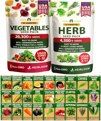 Miniatura 22 de HOME GROWN Mezcla de semillas germinantes de primera calidad, microgreens 118,200 semillas para cultivo en interiores, brócoli, alfalfa, rábano