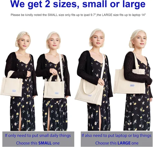 Miniatura 2 de UERRUAM Bolso de mano para mujer, bolsa de pana de trabajo, bolso cruzado para mujer, bolsas de viaje, bolsos de mano para uso diario