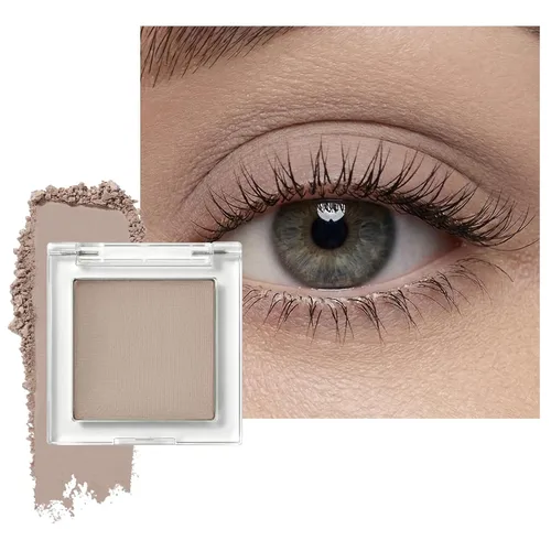 Miniatura 21 de Sombra de ojos mate individual, Sombra de ojos blanco hueso, Polvo ligero ultrafino, Sombra de ojos con base de imprimación iluminadora, Alto