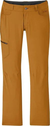 Miniatura 2 de Outdoor Research Pantalones Ferrosi para mujer, entrepierna corta, senderismo, escalada, camping, equipo ligero