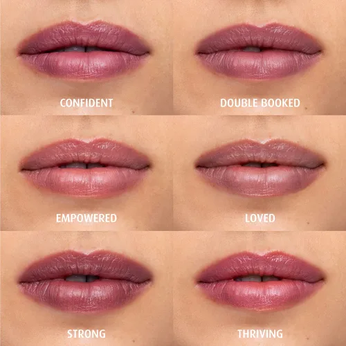 Miniatura 4 de Lune+Aster Lápiz labial PowerLips: formulado con aceite nutritivo de jojoba, vitamina E y aceite de semilla de girasol, la textura cremosa y ligera